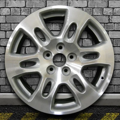 Machine Texture Blueish Sparkle Silver OEM Wheel for 2007-2009 Acura MDX - 18x8 - Image 1 of 3