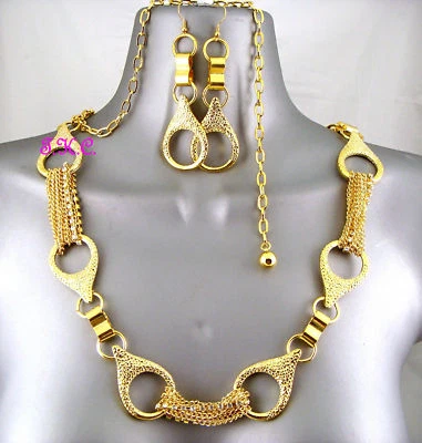 Juego de Pendientes de Cinturón de Cristal Blt Debenham Cristal Bling Wag Proxeneta de Oro Pesado Foto 1 de 4