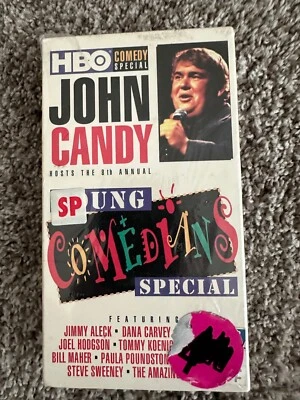 8th Annual Young Comedians Special, John Candy hosts VHS SP speed - Image 1 of 2