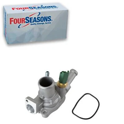 Termostato de refrigerante del motor de 4 estaciones/conjunto de salida de agua para Fiat 500X 2016-2018 Foto 1 de 4