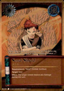 Naruto Sand Shield J-057 Super Rare Card Near Mint - Picture 1 of 2