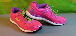 Fila lightweight pink shoes women size 11 - Picture 1 of 8