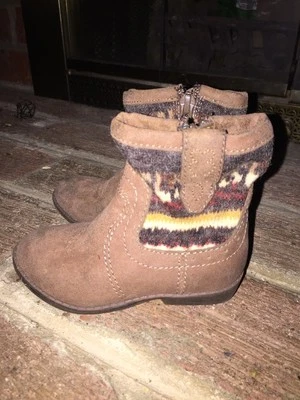 CHEROKEE MINNETONKA MOCASÍN OCCIDENTAL Niñas BOTAS DE VAQUERO NIÑO ZAPATOS TALLA 5 ❤ Foto 1 de 4