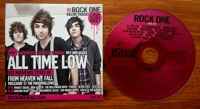 CD Rock one compil rock pop punk metal Vol 63 All time Low Psigma Sankyu  - Photo 1/2