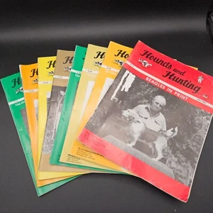 Hounds And Hunting Magazine Beagle Field Trials 8 Issues 1992 1999 2003 2005 - Picture 1 of 8