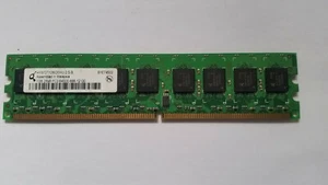HYS72T128020HU-2.5-B Qimonda 1GB PC2-6400E DDR2-800MHz ECC Unbuffered CL6 2Rx8 - Photo 1/1