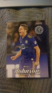 2017 Topps Stadium Club MLS Will Johnson 1st First Day Issue 8/10