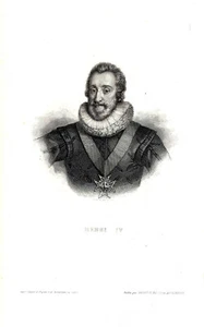 Henri IV - Ballin del. et sc. - 1860 - Picture 1 of 1