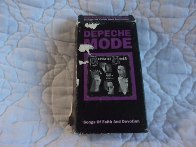 DEPECHE MODE SONGS OF FAITH AND DEVOTION VHS PRESS KIT 1993 PROMO DOCUMENTARY - Image 1 of 4