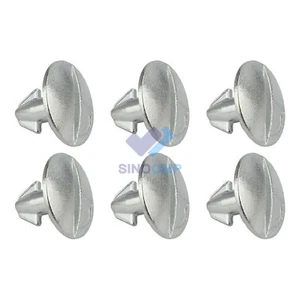 6pcs Engine Cover Lower Retainer Pin Screw Fit Acura Honda CRV Civic Accord #2 - Foto 1 di 4