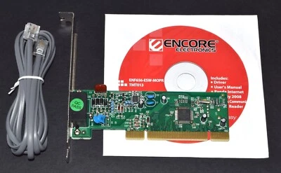 "Vintage" Encore V.92/56K Fax Modem *New, Open Box * ENF656-ESW-MOPR - Image 1 of 4