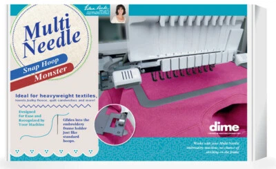 DIME Monster Snap Hoop for Multi Needle Machines Brother BabyLock Janome - Image 1 of 4