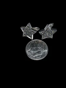 Pendientes de plata de ley 925 palanca trasera - Imagen 1 de 9