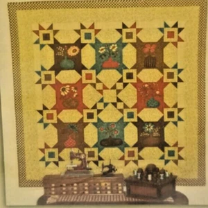 NIP! Late Bloomers Panel Pattern from Pieces from My Heart & Sandy Gervais - Picture 1 of 3