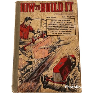 Modern Mechanix How To Build It Vintage 1938 Edition Model Cars Train Boat RARE - Picture 1 of 15