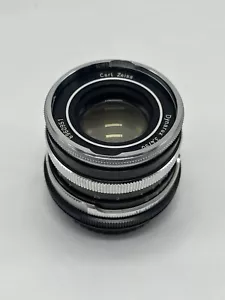 Carl Zeiss Vintage 1960s West German 90mm Lens Adapted To Canon EF - Picture 1 of 5