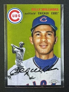 BILLY WILLIAMS 2023 Topps Chrome Platinum Anniversary #406 Chicago Cubs HOF - Picture 1 of 2