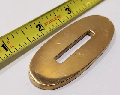 NEW USA BRASS FINGER GUARD BOLSTER CUSTOM KNIFE BLANK MAKING SUPPLIES - Image 1 of 3