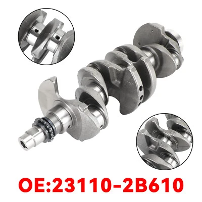Crankshaft 23110-2B610 for Hyundai Accent Veloster Kia Rio Soul 1.6L 2012-19 AU - Image 1 of 4