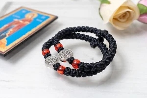 Handgefertigtes 33-Knoten Gebetsseil Armband Komboskoini - Glaube, Schutz & Segen - Bild 1 von 18