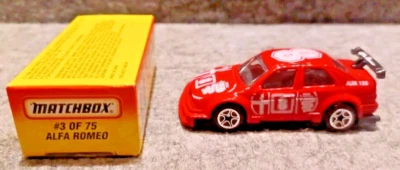 Matchbox - #3 OF 75 - 1:64 - Alfa Romeo - unbespielt, OVP #Ma1 - Bild 1 von 4
