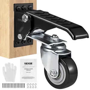 VEVOR Set di Ruote Retrattili 4 Pezzi per Banco di Lavoro Carico max. 74,8 kg - Picture 1 of 12