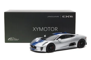 1:18 Almost Real Jaguar C-X75 CX75 2015 Diecast Model Car Orange/Black/Silver - Picture 1 of 37