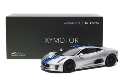 1/18 Almost Real Jaguar C-X75 CX75 2015 Diecast Model Car Orange/Black/Silver - Image 1 of 4