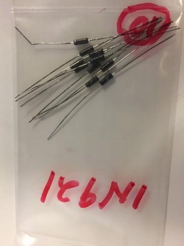 1N921 DIODE GEN PURP 200V 250MA DO35 SAME AS NTE 177---10 PCS | eBay