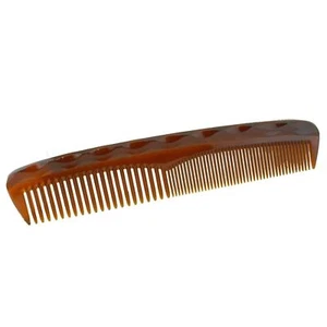Parcelona French Sleek Wide Long 8" Tortoise Shell Celluloid Hair Comb for Women - Picture 1 of 7