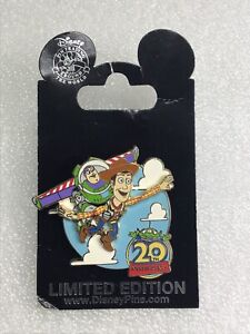 DISNEY 2015 TOY STORY 20TH ANNIVERSARY BUZZ WOODY & LITTLE GREEN MAN LE 3000 PIN