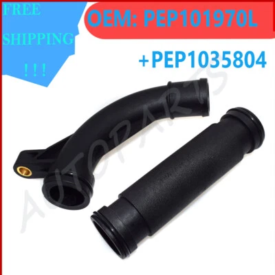 2Pcs Engine Coolant Elbow Pipe For Land Rover Freelander 2002-05 Foto 1 de 4