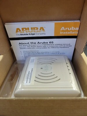 Aruba AP65 AP-65 WAP Dual Radio Wireless Access Point - Image 1 of 4