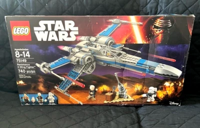 LEGO Star Wars 75149 Blue X-Wing Resistance Fighter New Retired Set - Image 1 of 4