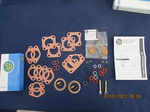 TRIUMPH TR3 TR3A TR4 HEALEY 100 H6 TWIN SU SERVICE KITS CARBURETTORS - Picture 1 of 4