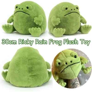 20cm Funny Cute Ricky Rain Frog Plush Frog Stuffed Toys Cartoon Frog Dolls Gifts - Picture 1 of 4