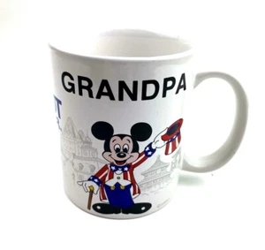 Disney mug Cup Grandpa Epcot center World showcase collectible family gift - Picture 1 of 7