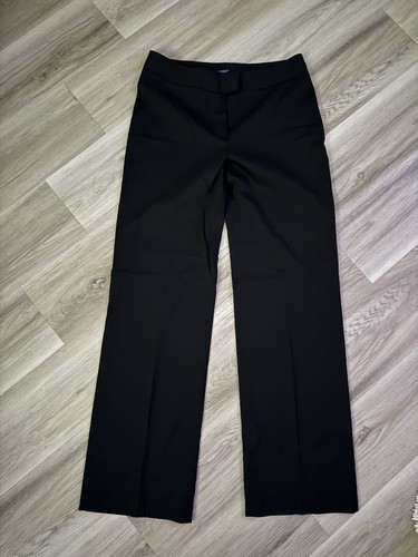 Abito donna Burberry London chiusura bottoni piatto davanti nero pantalone lungo tg 10