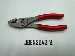 Snap-on Tools USA NEW RED 6" Talon Soft Grip Combo Slip-Joint Pliers 46ACF - Picture 1 of 8