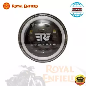 NUOVO FARO RE LED PER ROYAL ENFIELD HUNTER 350 METEOR 350 NEW CLASSIC 350 - Picture 1 of 6