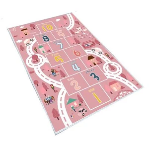 Hopscotch Rugs for Kids, Kid Rug for Bedroom,Road Rug, Playroom Rug for Kids ... - Picture 1 of 9