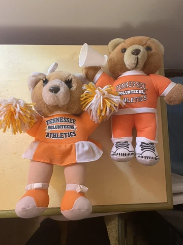 VTG UT  Tennessee Volunteers Athletics cheerleading bears-set of 2 Cover