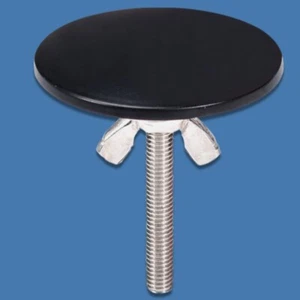 Kitchen Sink Hole Covers, 1Pcs - Zinc Alloy Faucet Hole Cover Black - Picture 1 of 4