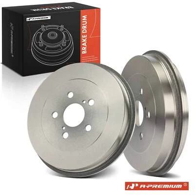 Tambor de freno trasero derecho y derecho 2 piezas para Toyota Matrix 2003-2008 Pontiac Vibe 03-08 Foto 1 de 4