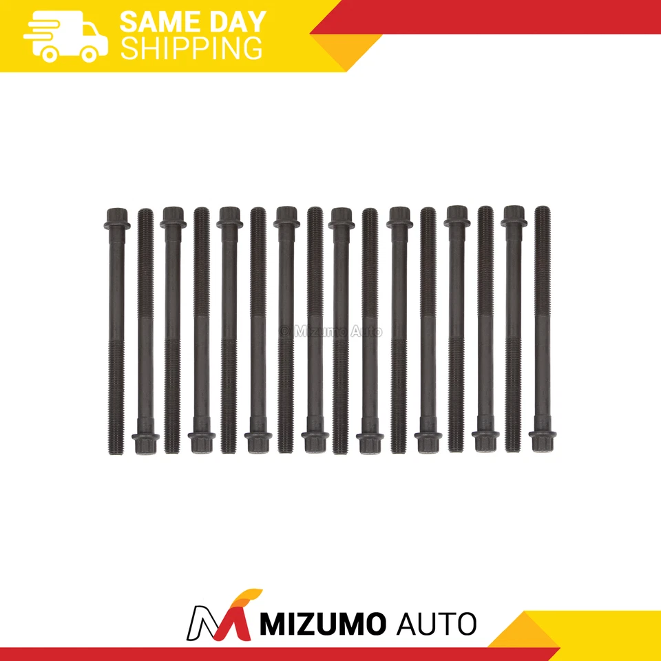 Pernos de cabeza aptos para Hyundai Santa Fe Sonata Tiburon Tucson Kia Optima Rondo 2.5 2.7 Foto 1 de 4