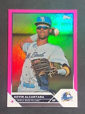 2023 Topps Pro Debut Kevin Alcantara #PD-144 Fuchsia Pink Foil /199 Cubs RC