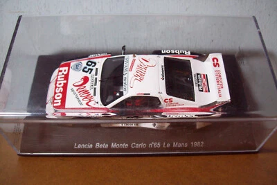 1/43 SPARK S1387 LANCIA BETA MONTE CARLO LE MANS 1982 #65 PERRIER/SALAM/GIUDICCI Foto 1 de 4