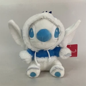22cm White Stitch Plush Doll Winter Wear Lilo & Stitch Doll Toys Birthday Gift - Picture 1 of 3