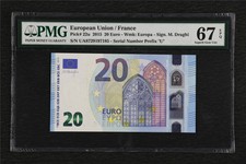 2015 European Union / France 20 Euro Pick#22u PMG 67 EPQ Superb Gem UNC