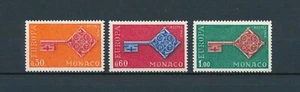 Monaco 689-91 MNH, 1968 Europa, Key - Picture 1 of 1